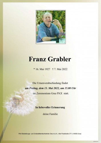 Franz Grabler