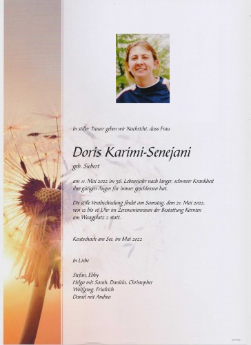 Doris Karimi-Senejani