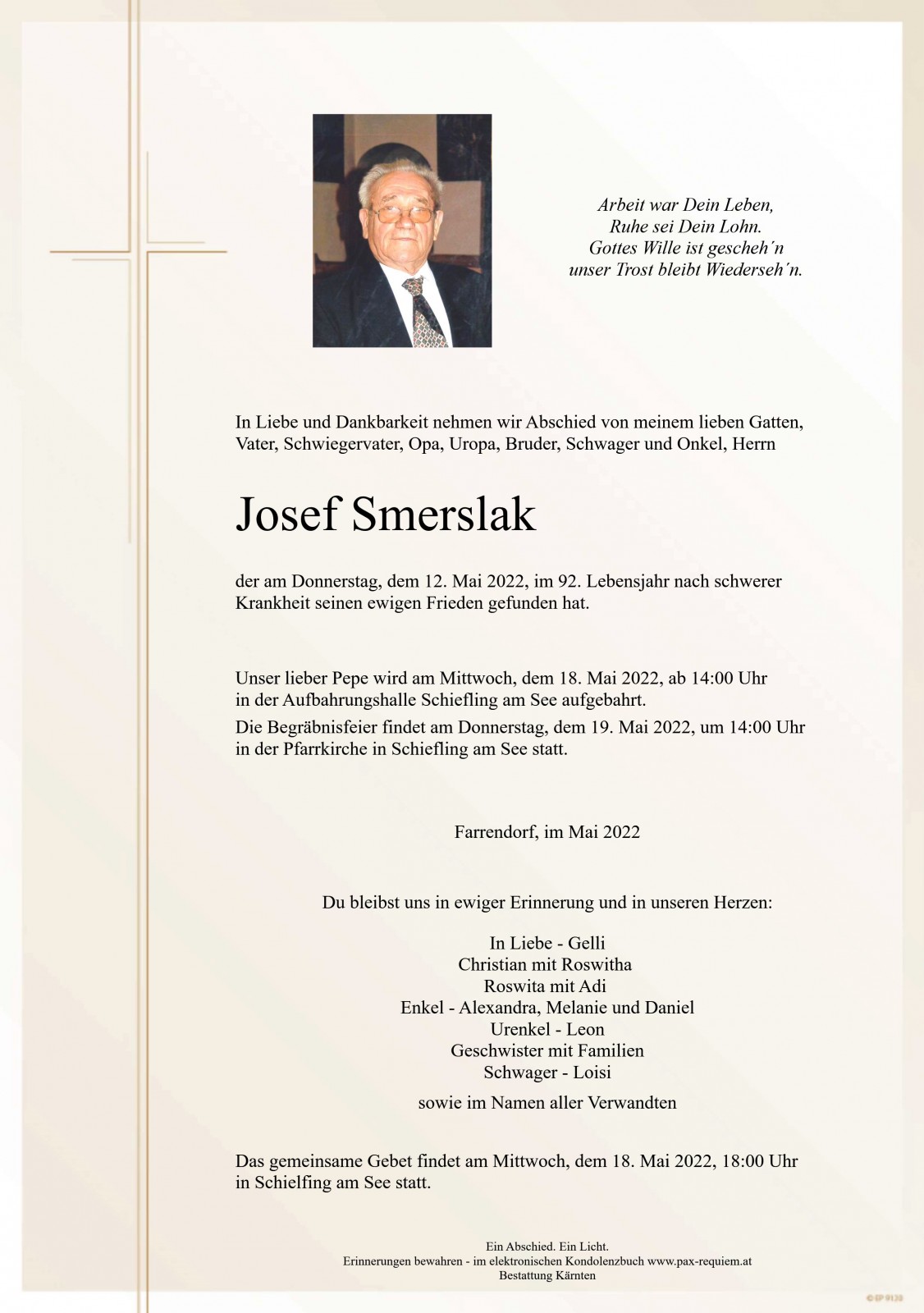 Parte Josef Smerslak
