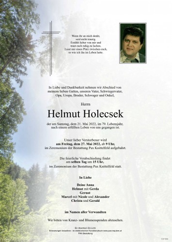 Helmut Holecsek