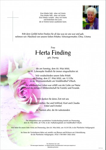 Herta Finding