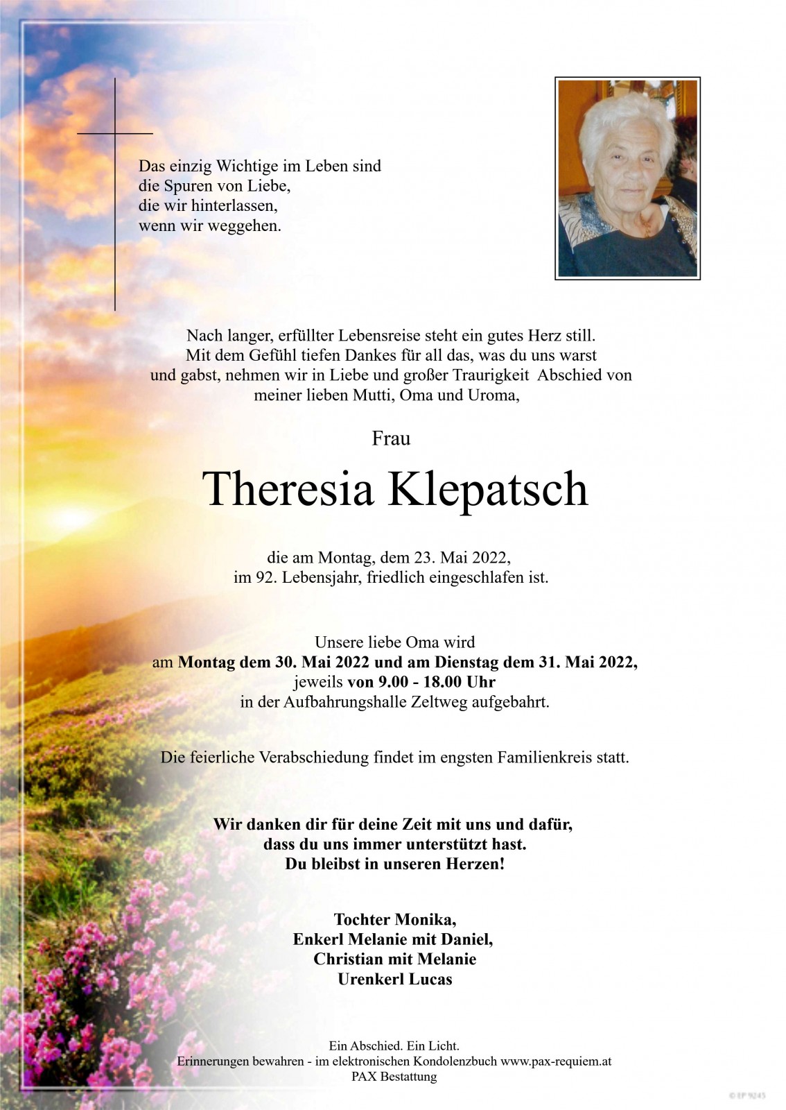 Parte Theresia Klepatsch