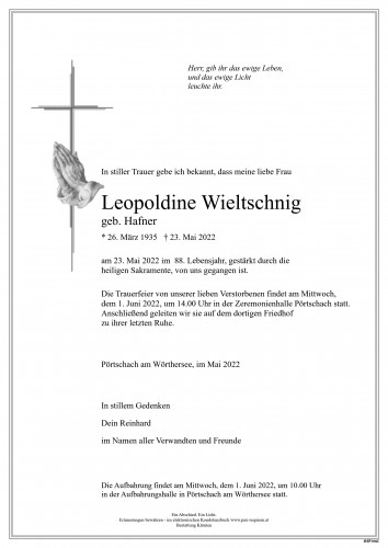 Leopoldine Wieltschnig