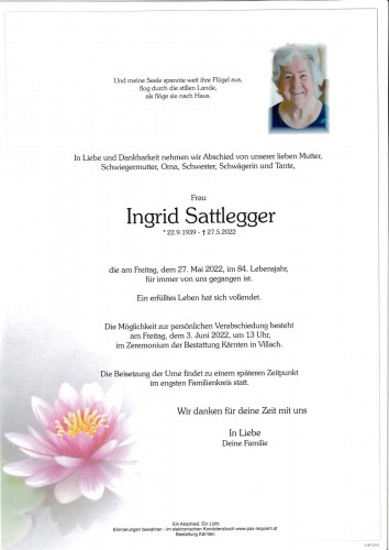 Ingrid Sattlegger