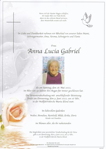 Anna Lucia Gabriel