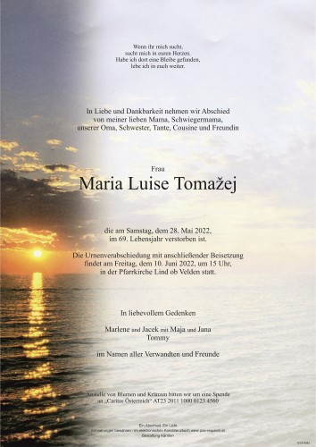 Maria Luise Tomazej