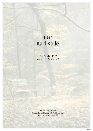 Karl Kolle