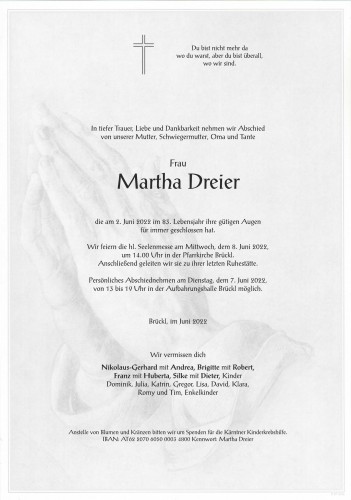 Martha Dreier