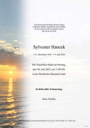 Sylvester Hancek
