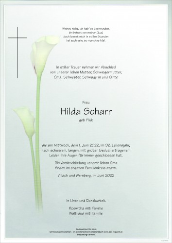 Hilda Scharr