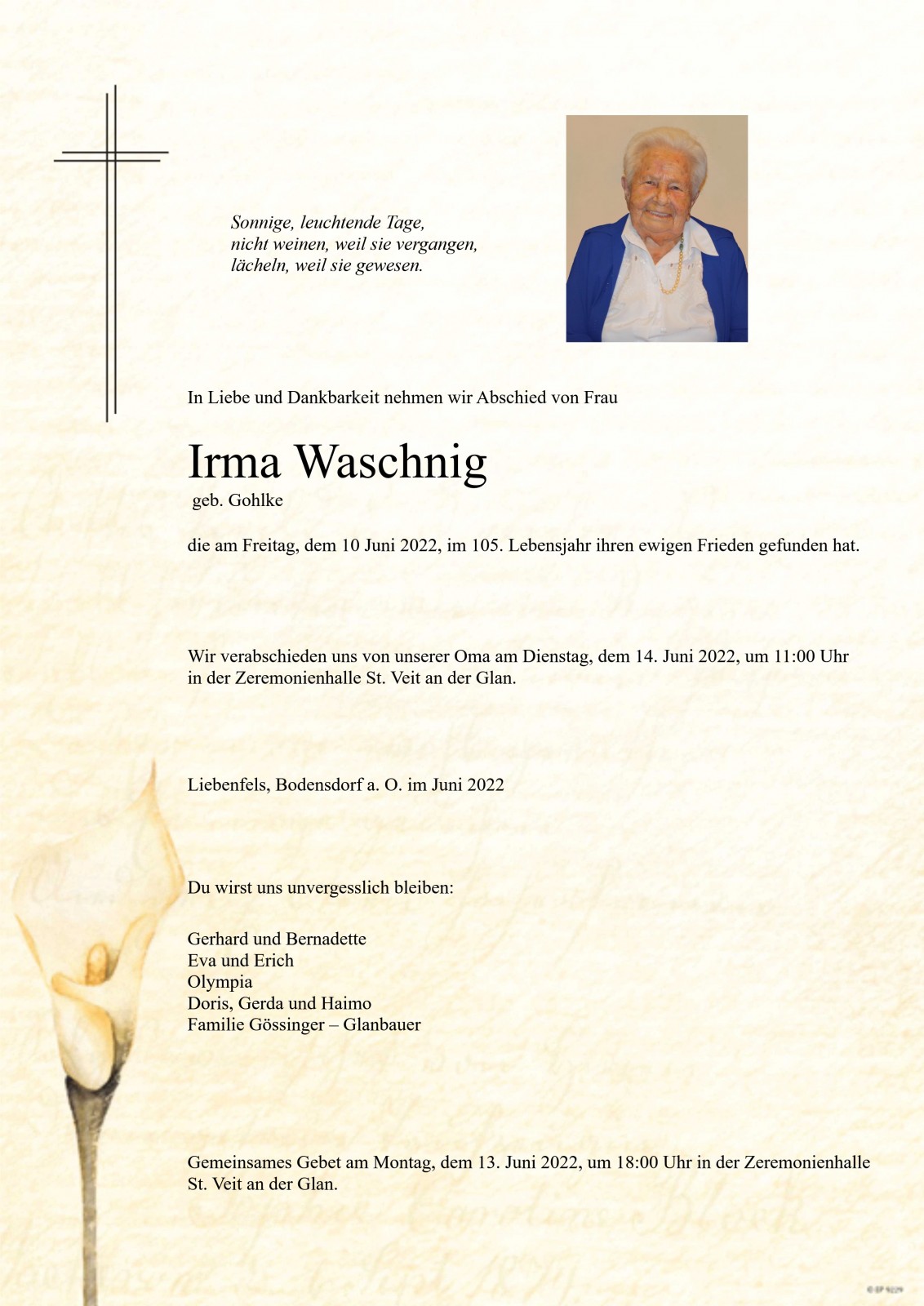 Parte Irma Waschnig