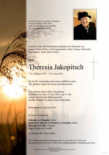 Theresia Jakopitsch