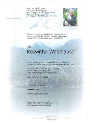 Roswitha Waldhauser