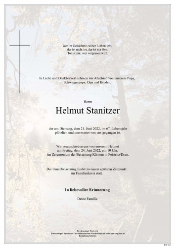 Helmut Stanitzer