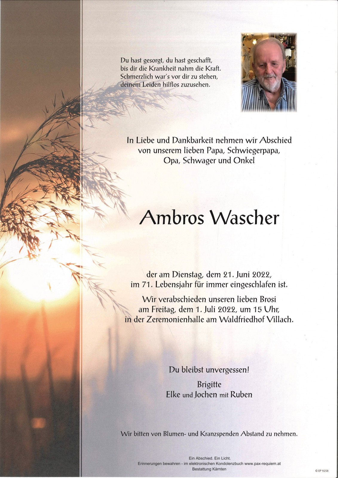Parte Ambros Wascher