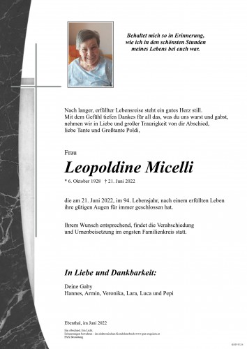 Leopoldine Micelli