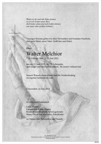 Walter Melchior