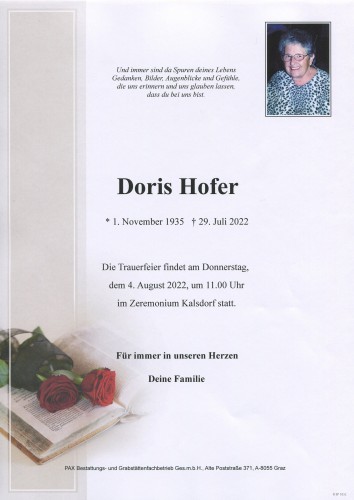 Doris Hofer