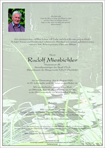 Rudolf Miesbichler