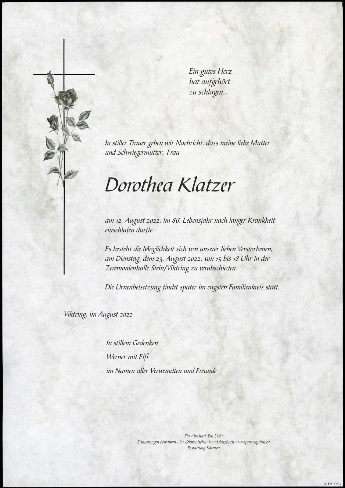 Parte Dorothea Klatzer
