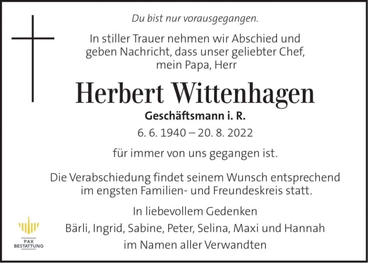 Parte Herbert Wittenhagen