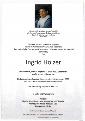 Ingrid Holzer