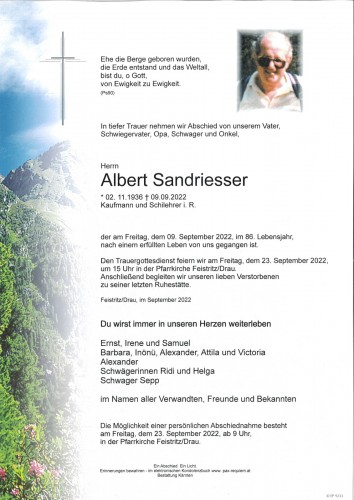 Albert Sandriesser