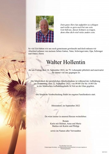 Walter Hollentin 