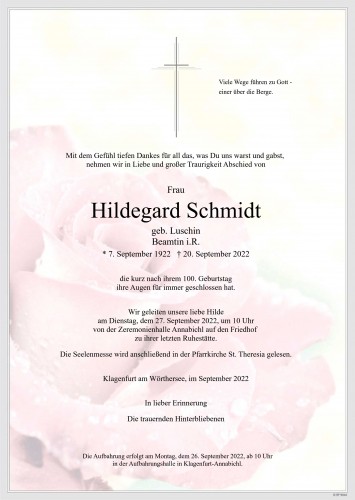 Hildegard Schmidt
