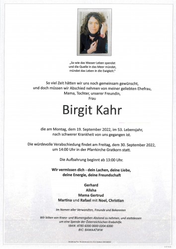 Birgit Kahr