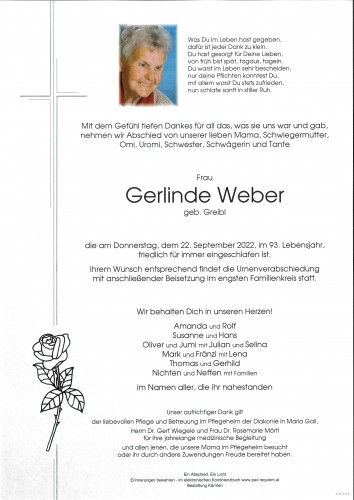 Gerlinde Weber