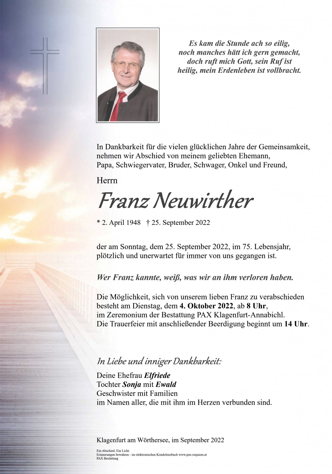 Parte Franz Neuwirther