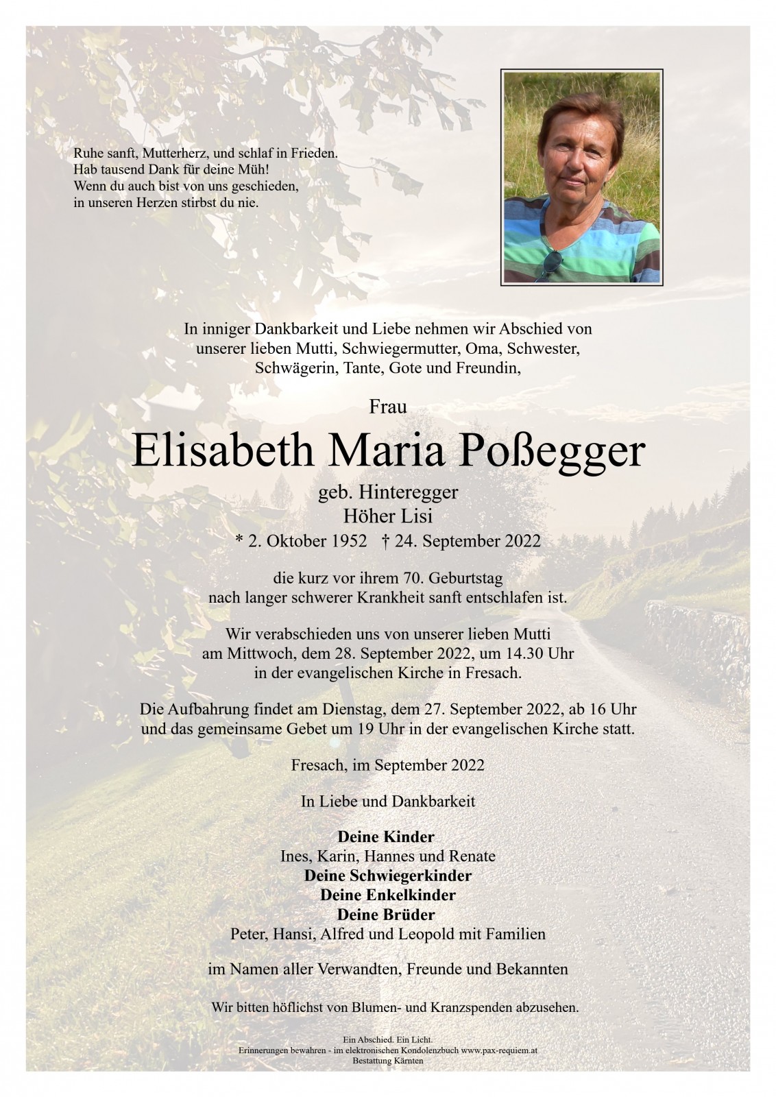 Parte Elisabeth Poßegger