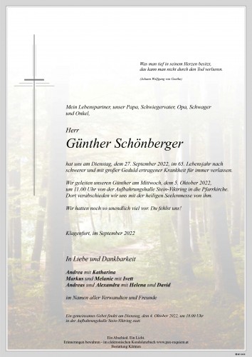 Günther Schönberger