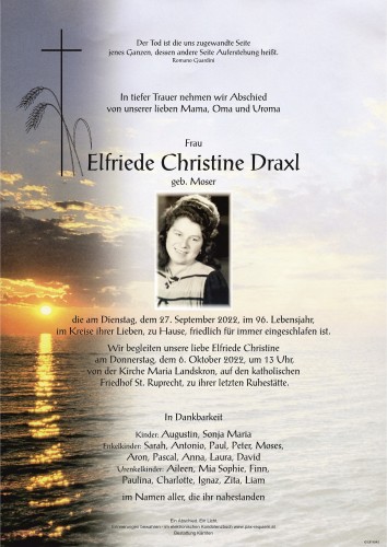 Elfriede Christine Draxl