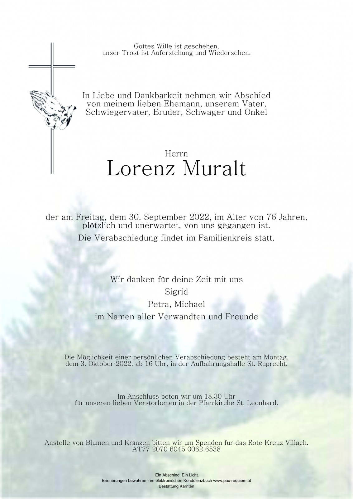 Parte Lorenz Muralt