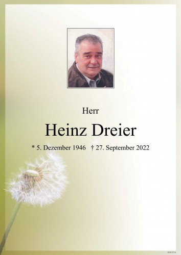 Heinz Dreier