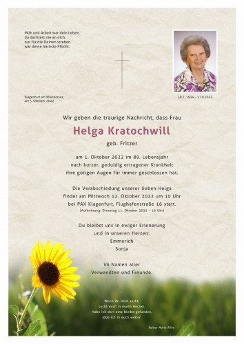 Helga Kratochwill