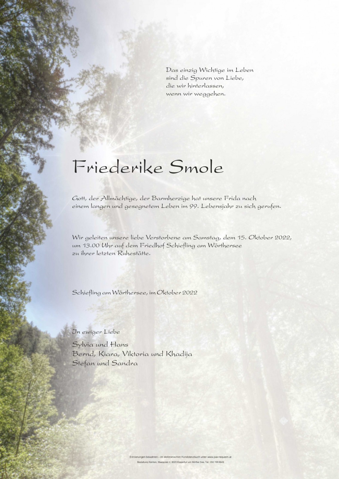 Parte Friederike Smole