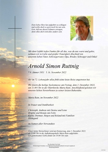 Arnold Simon Ruttnig