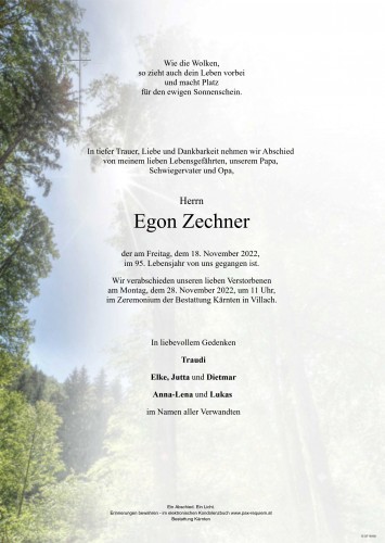 Egon Zechner