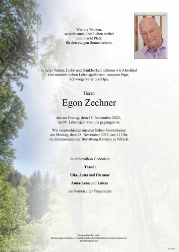 Egon Zechner