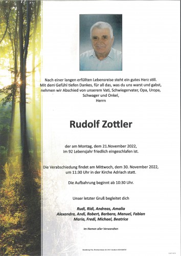 Rudolf Zottler
