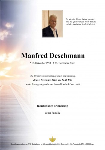 Manfred Deschmann