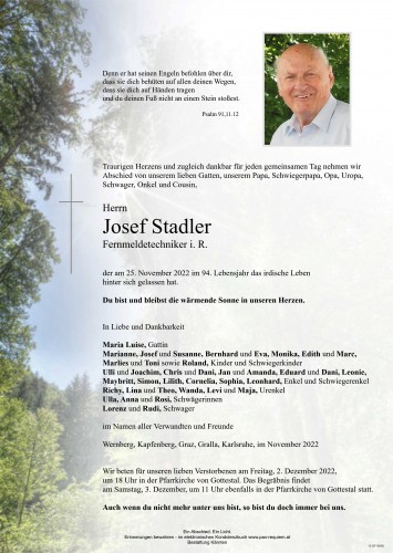 Josef Stadler