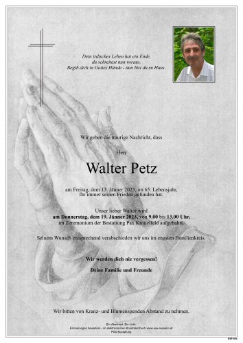 Walter Petz