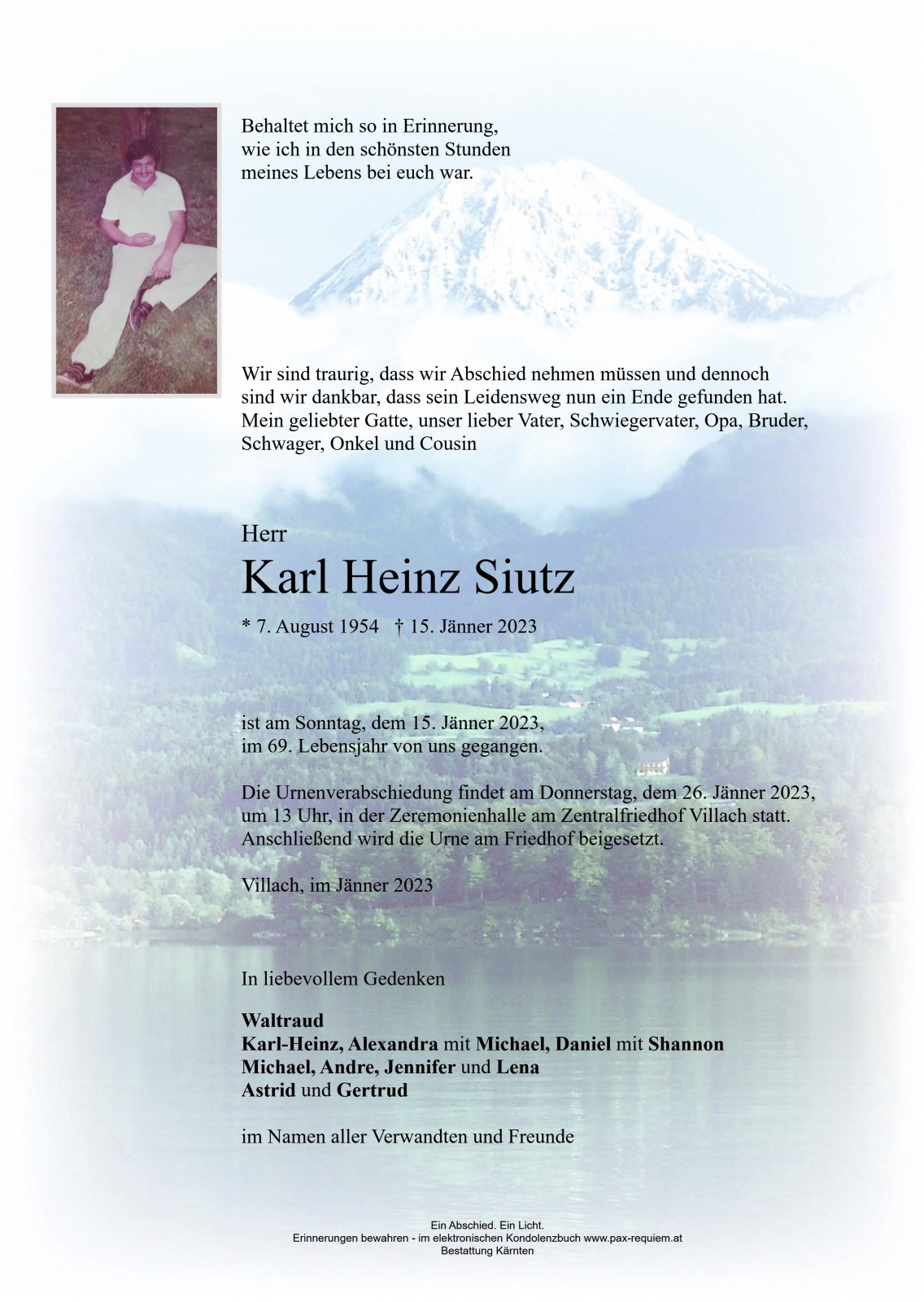 Parte Karl Heinz Siutz