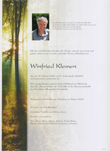 Winfried Klemen