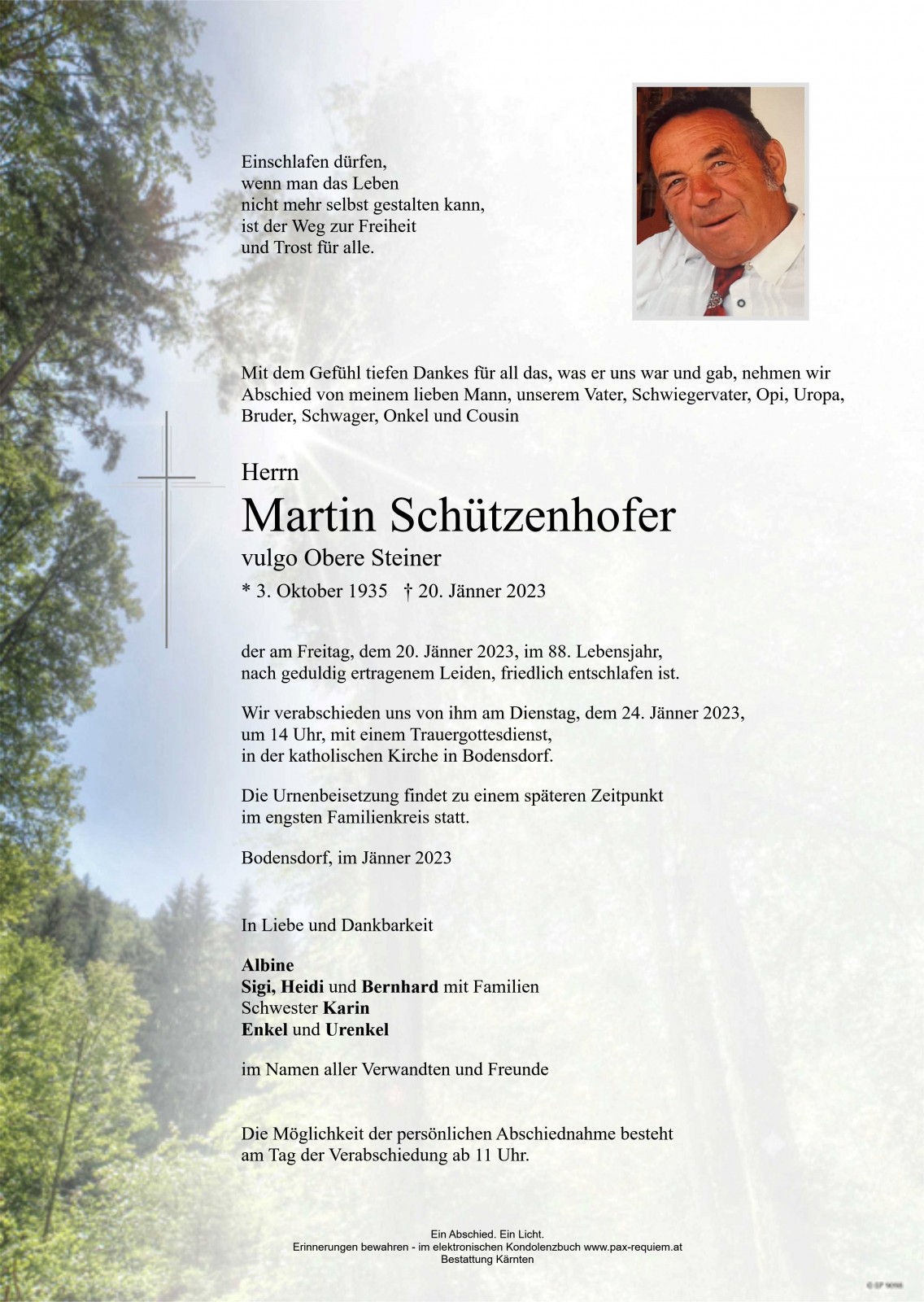 Parte Martin Schützenhofer