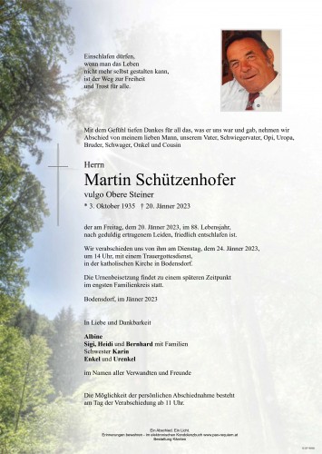 Martin Schützenhofer